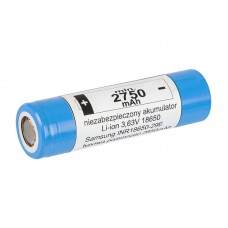 Akumuliatorius 18650 3.7V 2750mAh Li-ion Samsung